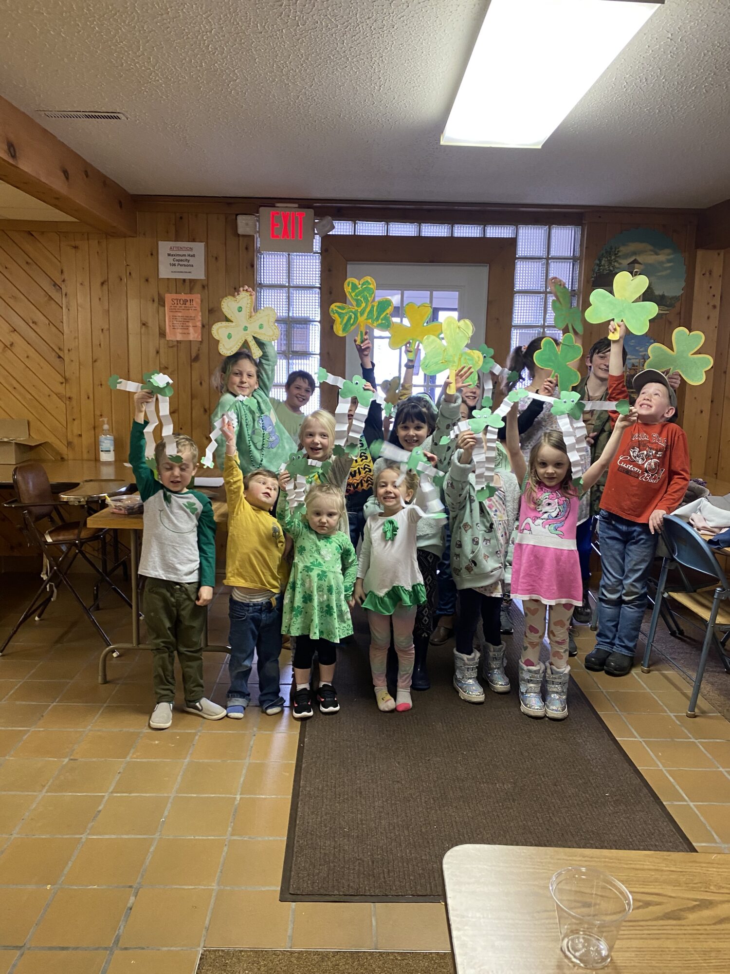 Peace of Heart Homeschool Group Celebrates Saint Patricks Day! Augustine
